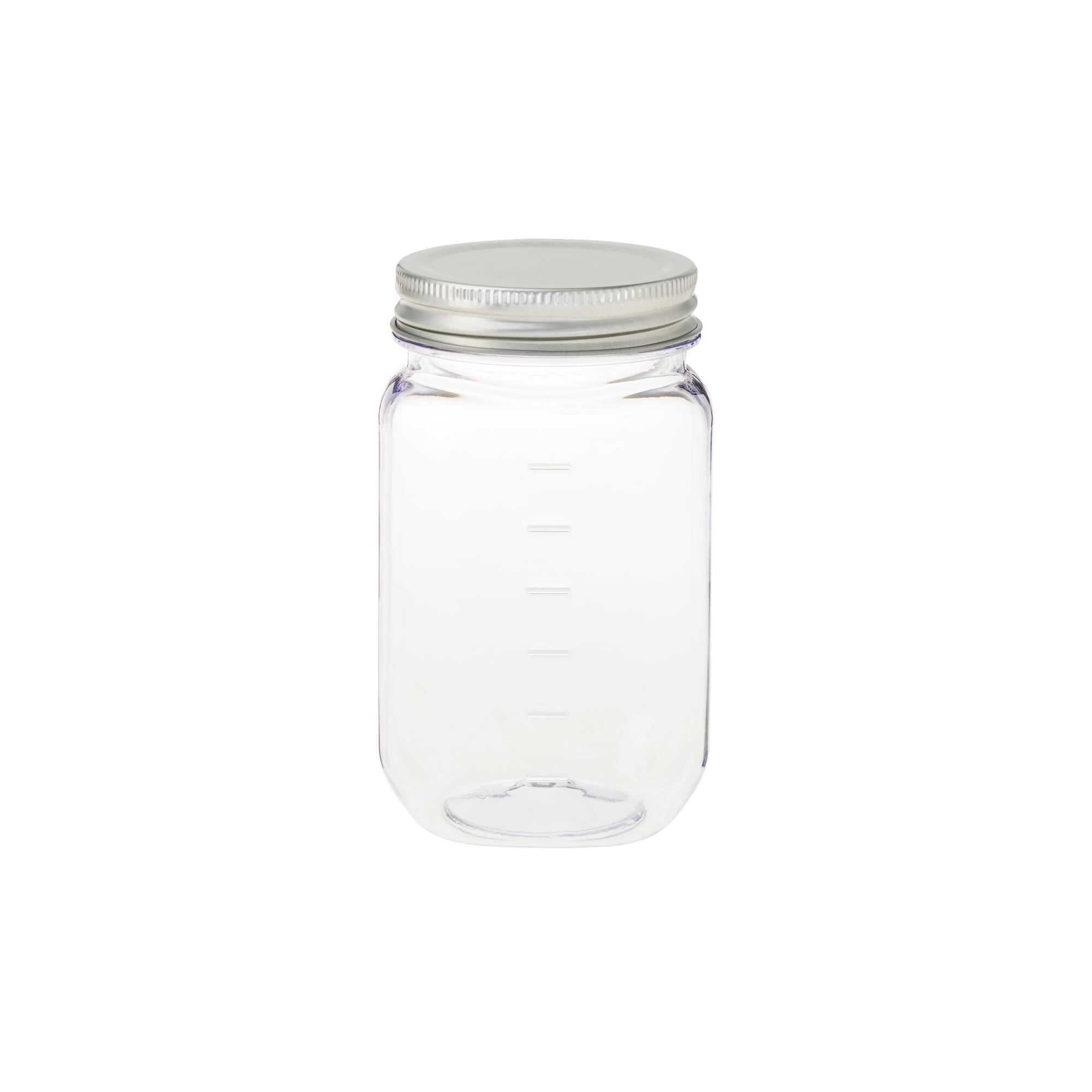 9 Packs: 3 ct. (27 total) 16oz. Plastic Mason Jars by Makery®